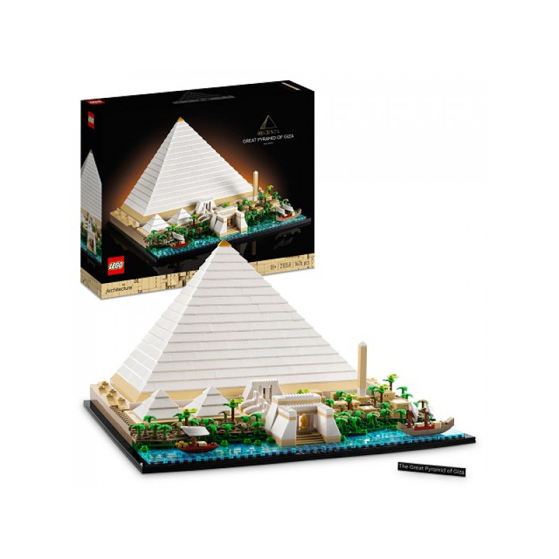 LEGO Architecture - La grande pyramide de Gizeh (21058)
