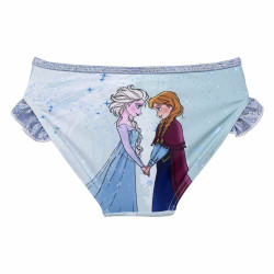 Maillot de Bain Fille Frozen Bleu Bleu clair