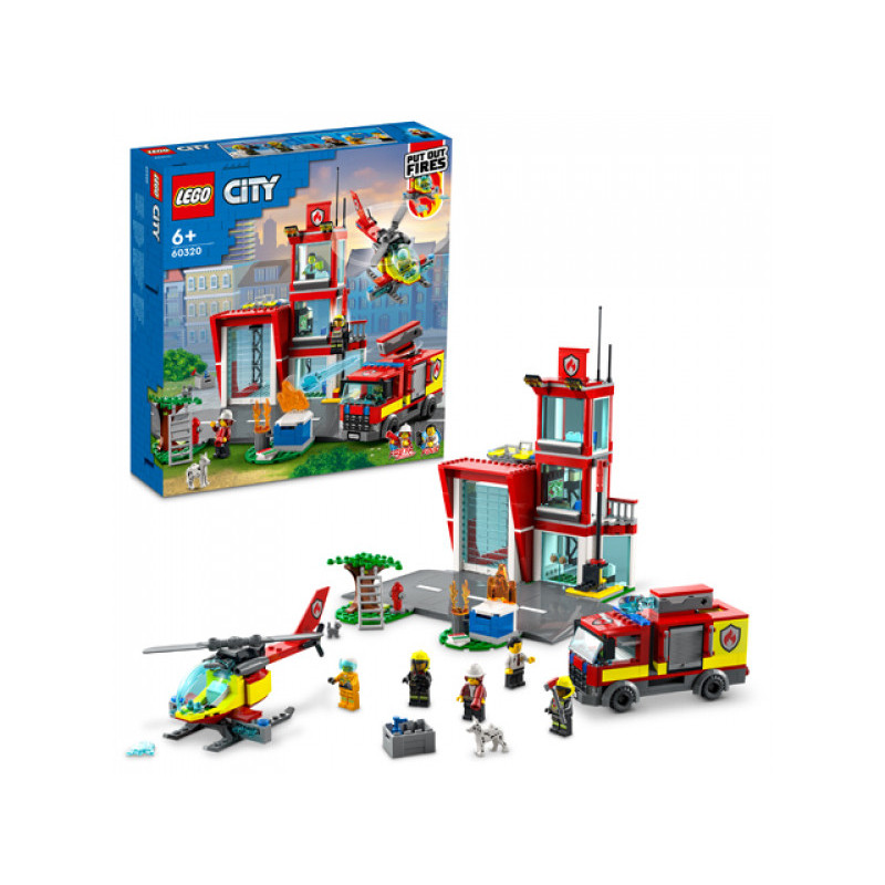 LEGO City - La caserne des pompiers (60320)