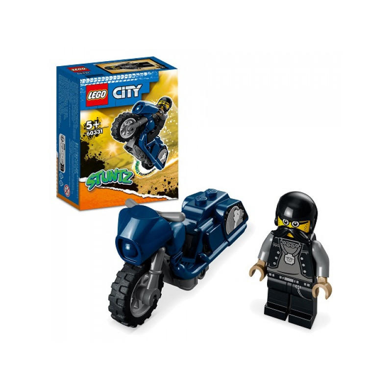LEGO City - Stuntz La moto de cascade du Biker (60331)