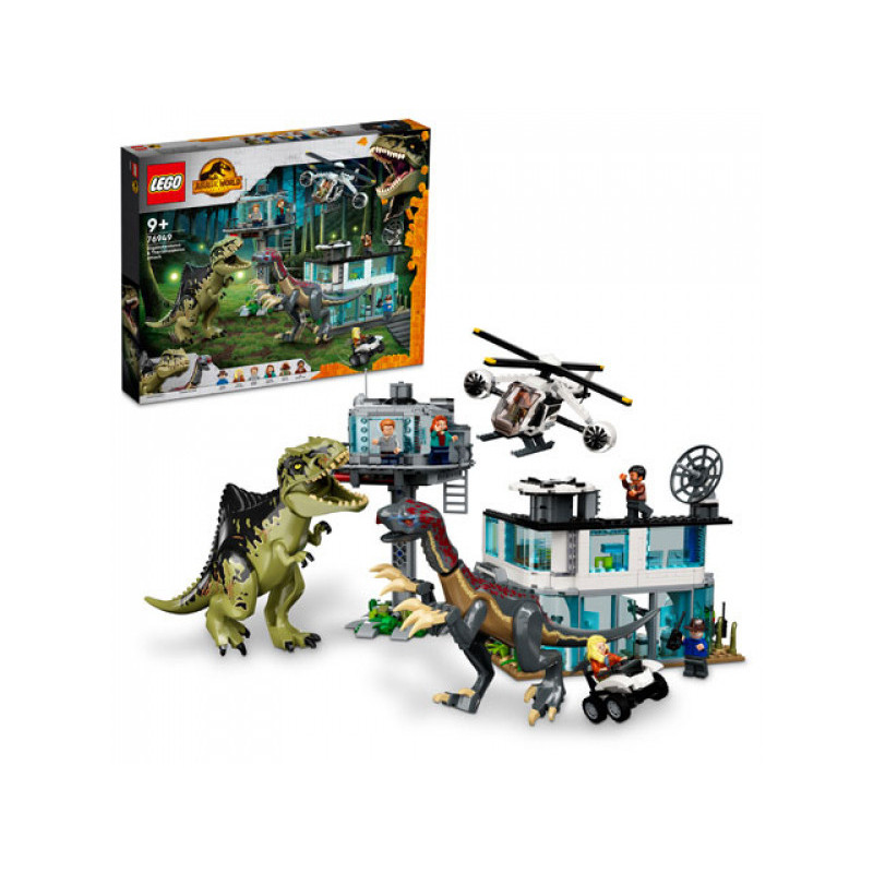LEGO Jurassic World - Attaque du Giganotosaurus et Therizinosaurus (76949)