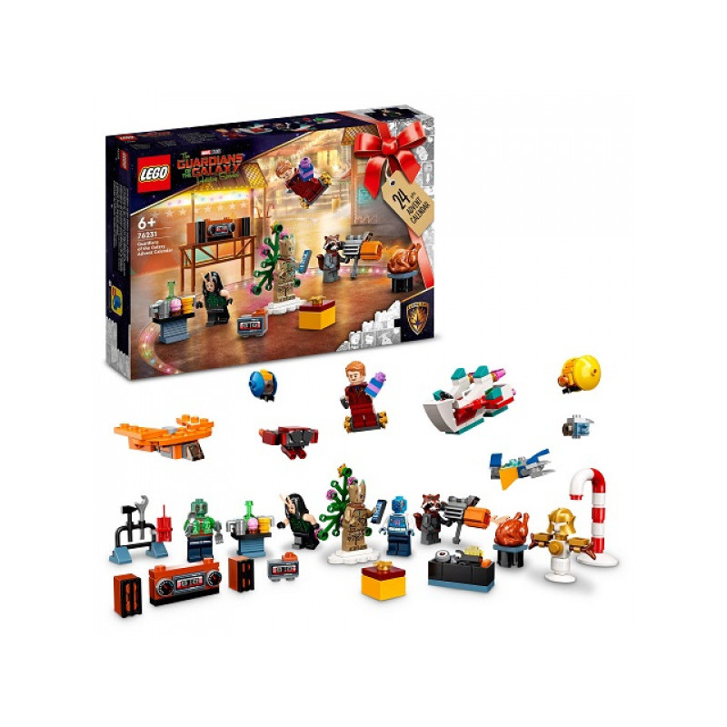 LEGO Marvel - Le calendrier de l?Avent Les Gardiens de la Galaxie (76231)
