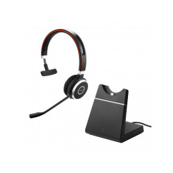 Jabra Evolve 65 SE Casque avec support Link380a UC Mono 6593-833-499