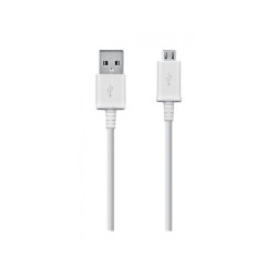 Samsung Micro USB Data + Charging Cable - 100cm White BULK - ECB-DU4AWE