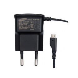 Samsung Travel Charger - Micro USB - Black - 700mA BULK - ETAOU10EBE