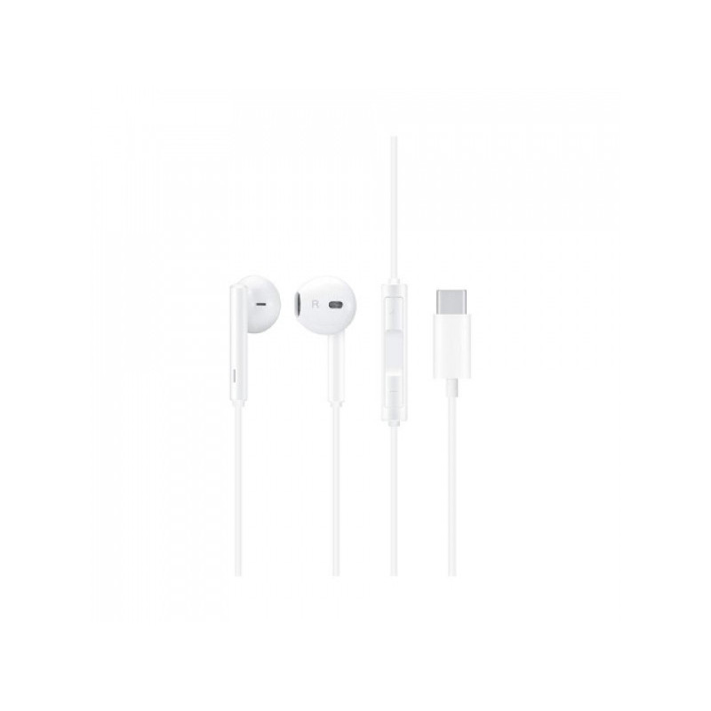 Huawei - Écouteurs USB Type-C AM33 / CM33 - Blanc - Vrac - 55030088 Huawei - Écouteurs USB Type-C AM33 / CM33 - Blanc - Vrac - 55030088