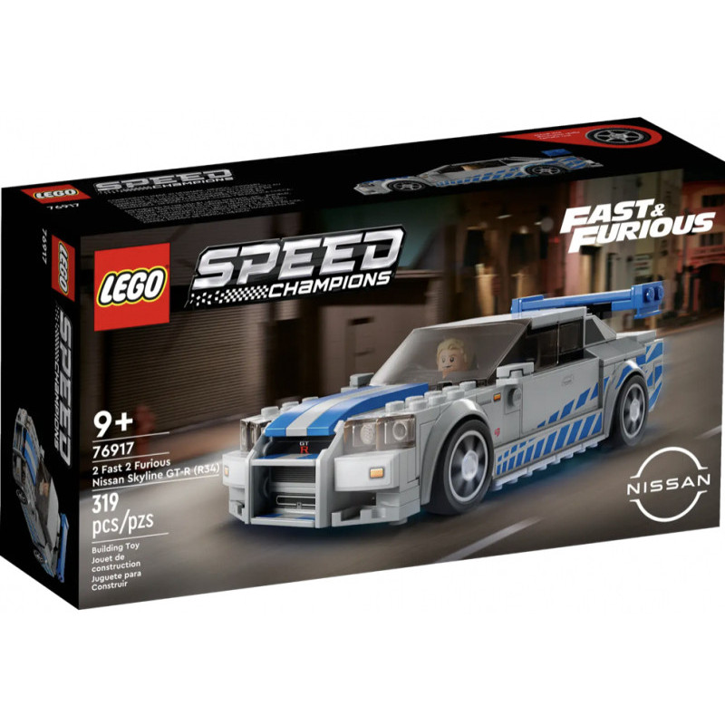 LEGO Speed Champions - Nissan Skyline GT-R (R34) 2 Fast 2 Furious (76917)