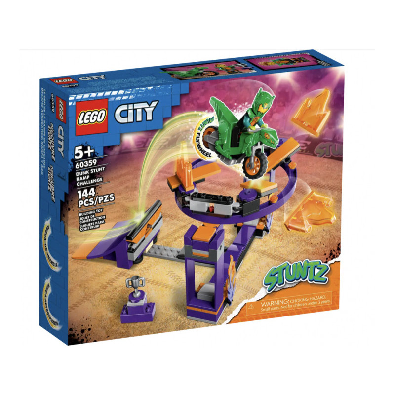LEGO City - Le défi de cascade  le tremplin (60359)