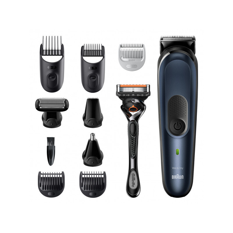 Braun MultiGroomingKit Rasoir/Tondeuse électrique MGK7330