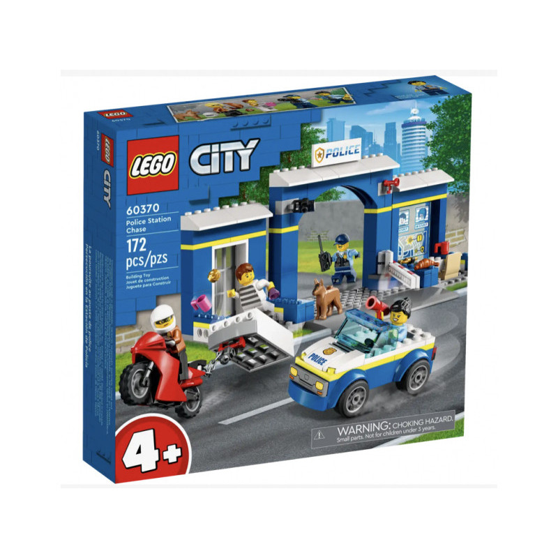 LEGO City - La course-poursuite au poste de police (60370)