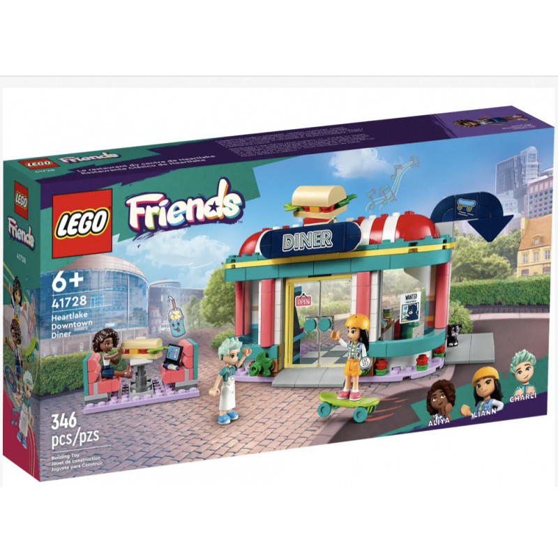 LEGO Friends - Le snack du centre-ville (41728)