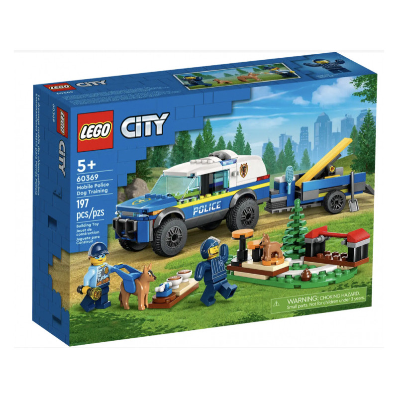 LEGO City - Le dressage des chiens policiers (60369)