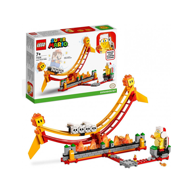 LEGO Super Mario - Lava Wave Ride (71416)