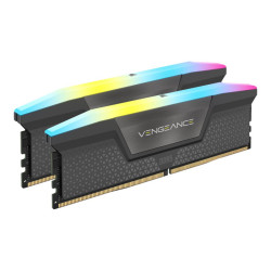 Corsair Vengeance RGB 64GB 2 x 32GB DDR5 DRAM C40CMH64GX5M2B5200Z40K