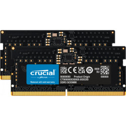 Crucial 16GB 2 x 8GB DDR5 4800MHz 262-pin SO-DIMM CT2K8G48C40S5