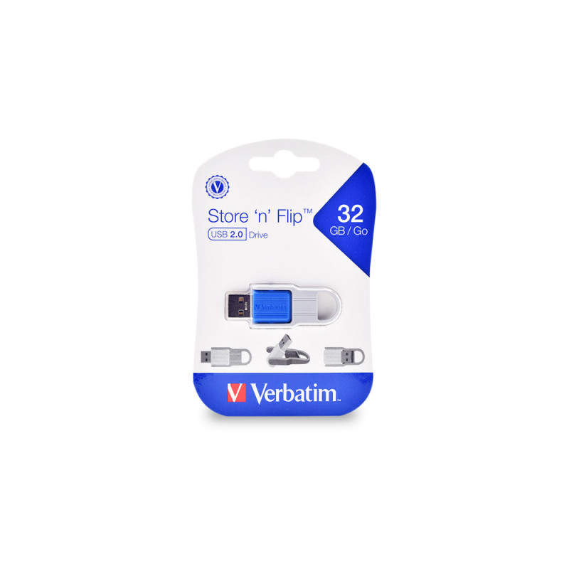 Verbatim Store n Flip USB FLASH 32GB 70041 Verbatim Store n Flip USB FLASH 32GB 70041