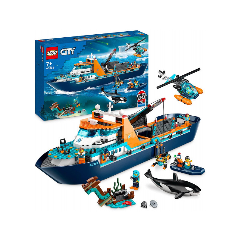 LEGO City - Le navire d?exploration arctique (60368)