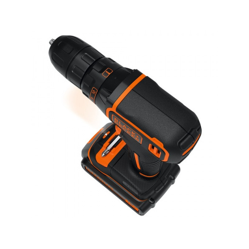 Black & Decker perceuse - visseuse sans fil 18 Volt BDCDC18BAFC Black & Decker perceuse - visseuse sans fil 18 Volt BDCDC18BAFC