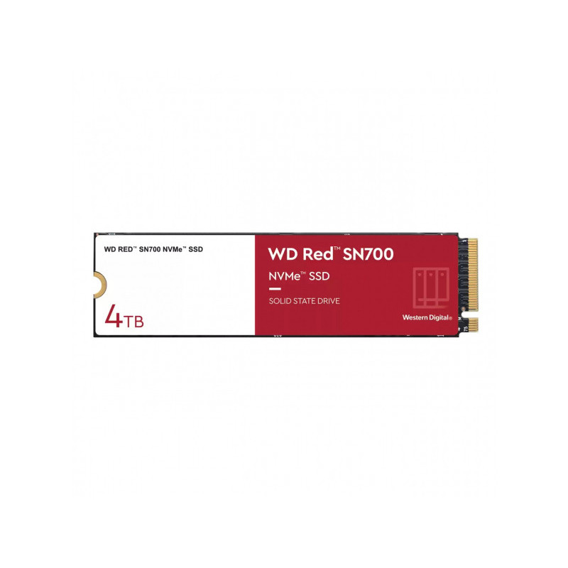 Western Digital SSD rouge SN700 4TB M.2 3400MB/s 8Gbit/s WDS400T1R0C