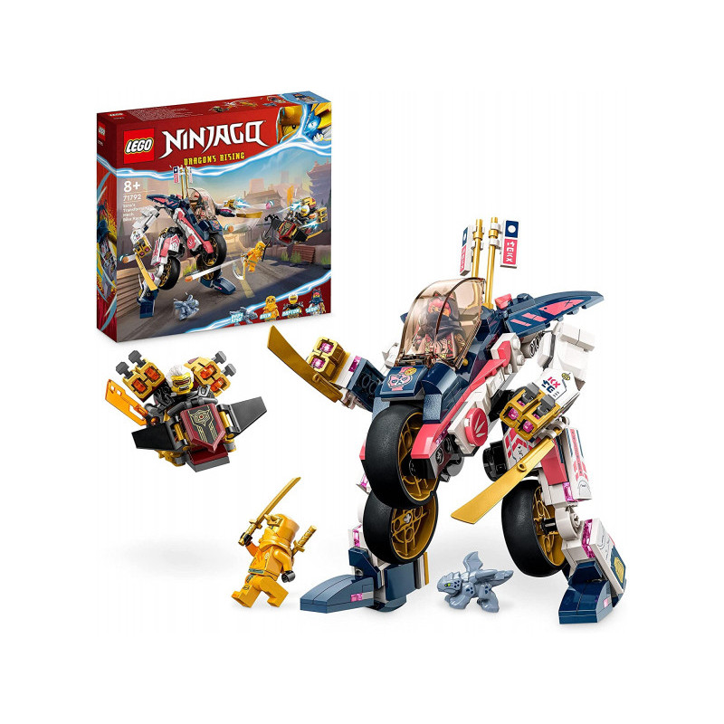 LEGO NINJAGO - Le robot bolide transformable de Sora (71792)