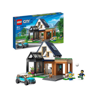 LEGO City - La maison familiale et la voiture électrique (60398)