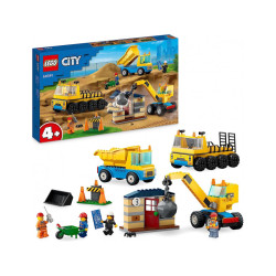 LEGO City - Construction Vehicles and Crane with Demolition Bulb (60391)