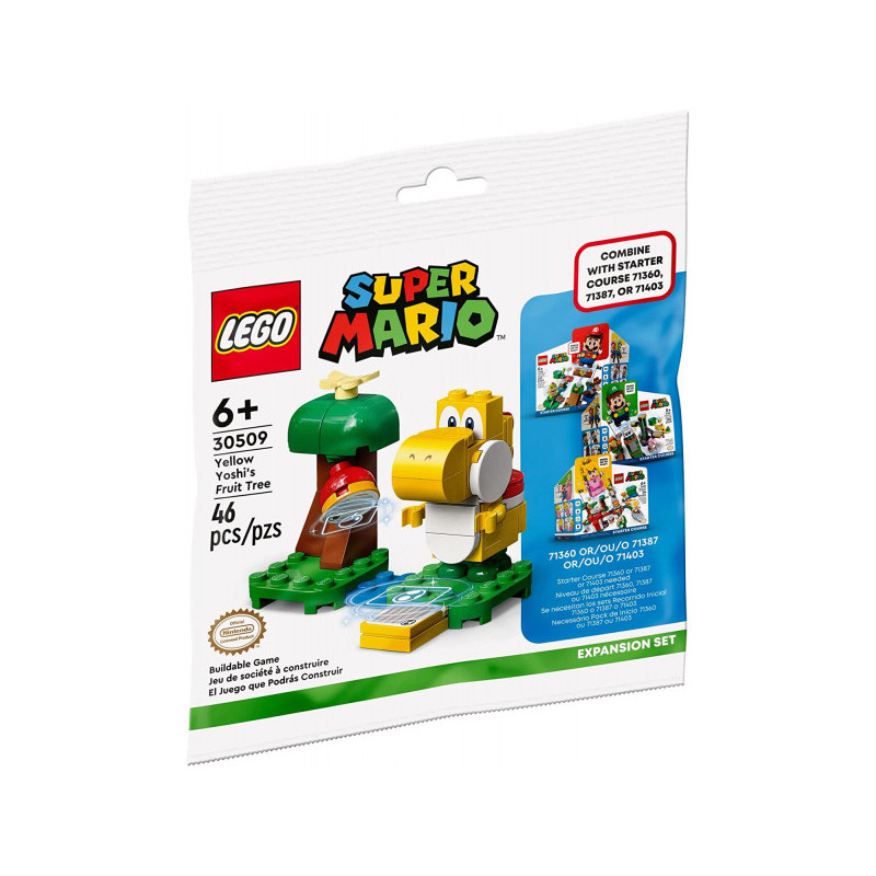 LEGO Super Mario - L\'arbre fruitier de Yoshi jaune (30509)