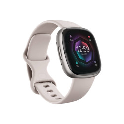 Fitbit SENSE 2 BLANC/PLATINA FB521SRWT