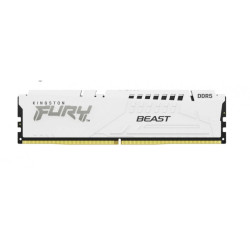 Kingston Fury Beast 16GB 1x16GB DDR5 5600MT/s CL40 White XMP KF556C40BW-16
