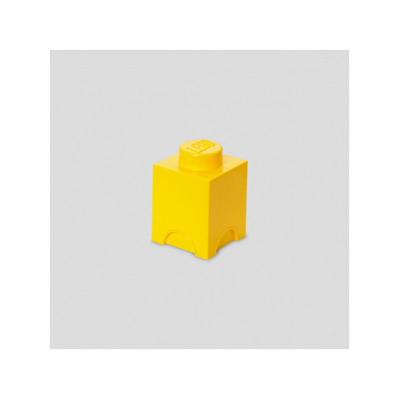LEGO Stockage - Brique de rangement 1 plots jaune (40011732) LEGO Stockage - Brique de rangement 1 plots jaune (40011732)