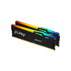 Kingston Fury Beast RGB Kit 2 x 16GB DDR5 5200MT/s CL40 KF552C40BBAK2-32