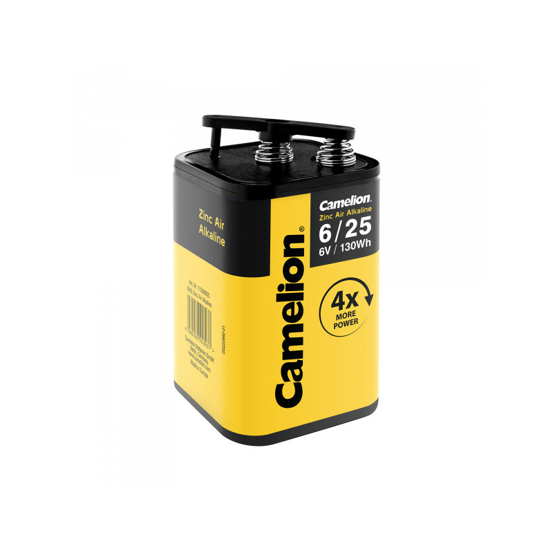 Battery Camelion Zinc Air Alkaline 4LR25 6V 25Ah (1 pcs) Battery Camelion Zinc Air Alkaline 4LR25 6V 25Ah (1 pcs)