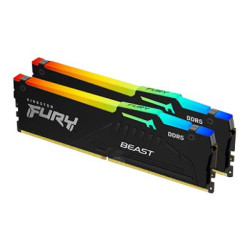 Kingston Fury Beast Kit 2 x 32GB DDR5 5600MT/s CL40 DIMM KF556C40BBAK2-64