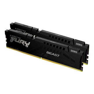Kingston Fury Beast kit 2 x 16GB 5200 MHz DDR5 DIMM Black KF552C36BBEK2-32