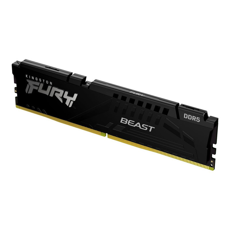 Kingston Fury Beast 16GB 5200 MHz DDR5 DIMM Black KF552C36BBE-16