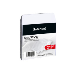 Intenso CD Sleeves Paper White (9001304) - 100er pack