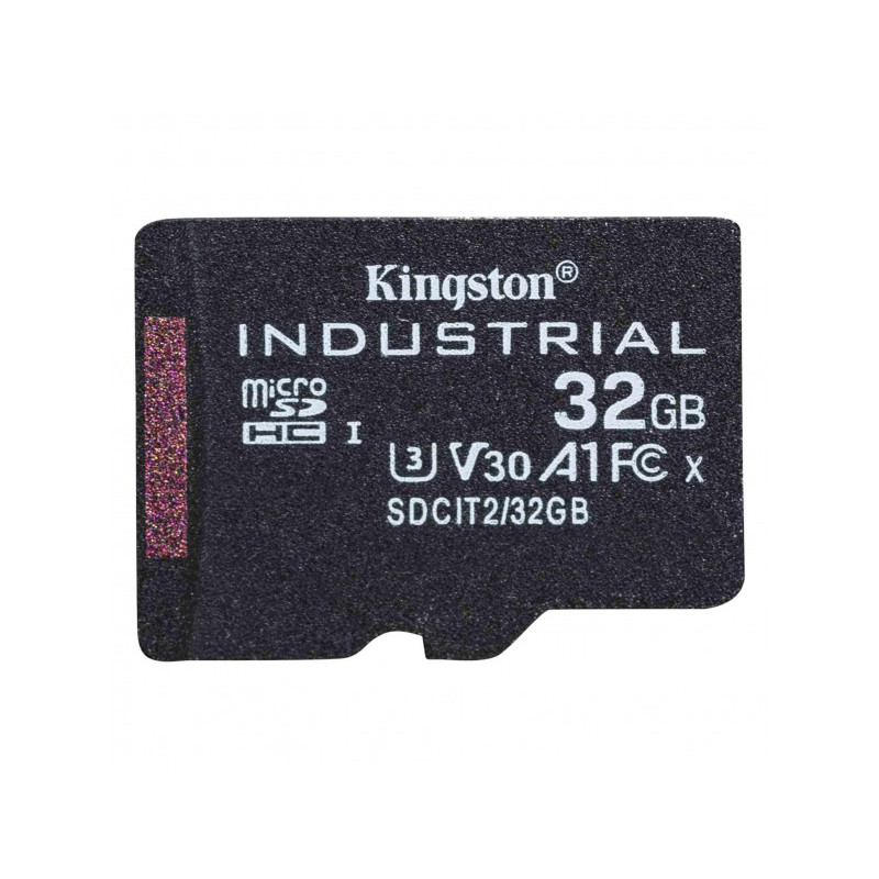 Kingston Industrial MicroSDHC 32GB C10 A1 pSLC SDCIT2/32GBSP Kingston Industrial MicroSDHC 32GB C10 A1 pSLC SDCIT2/32GBSP