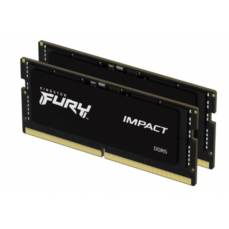 Kingston Fury Impact Kit 2 x 32GB DDR5 5600MT/s CL40 SODIMM KF556S40IBK2-64