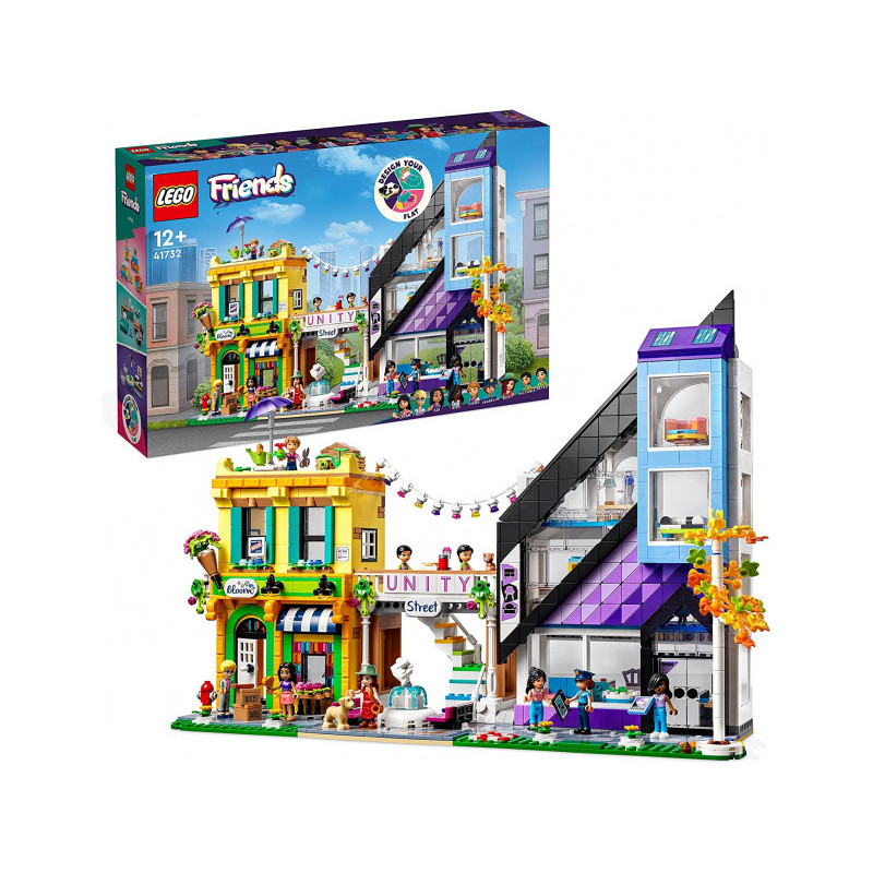 LEGO Friends - Les boutiques de fleurs et de décoration (41732)