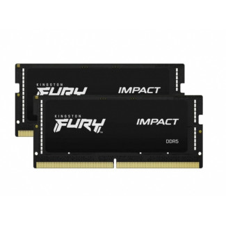 Kingston Fury Impact Kit 2 x 16GB DDR5 5600MT/s CL40 SODIMM KF556S40IBK2-32