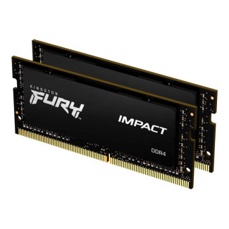 Kingston Fury Impact Kit 2 x 32GB 2666MHz DDR4 CL16 SODIMM KF426S16IBK2/64