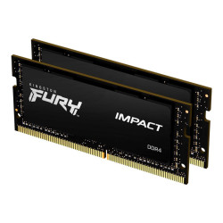 Kingston Fury Impact Kit 2 x 32GB 2666MHz DDR4 CL16 SODIMM KF426S16IBK2/64