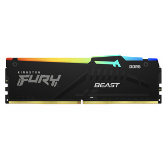 Kingston Fury Beast Black RGB 32GB DDR5 5200MT/s CL36 DIMM KF552C36BBEA-32
