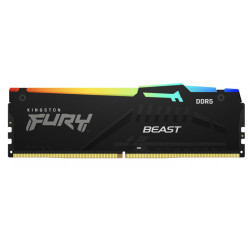 Kingston Fury Beast Black RGB 32GB DDR5 5200MT/s CL36 DIMM KF552C36BBEA-32