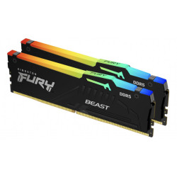 Kingston Fury Beast RGB Kit 2x8GB DDR5 6000MT/s CL36 DIMM KF560C36BBEAK2-16