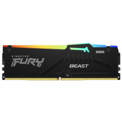 Kingston Fury Beast Black RGB 32GB DDR5 5600MT/s CL36 DIMM KF556C36BBEA-32