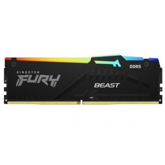 Kingston Fury Beast Black RGB 8GB DDR5 5200MT/s CL36 DIMM KF552C36BBEA-8
