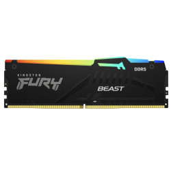 Kingston Fury Beast Black RGB 8GB DDR5 5200MT/s CL36 DIMM KF552C36BBEA-8