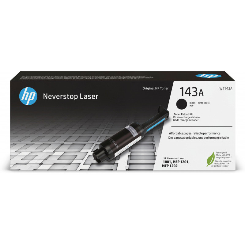 HP 143A Neverstop Toner Reload Kit 2500 Pages Black W1143A