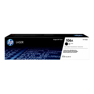 HP 106A Laser Toner Cartridge 1000 Pages Black W1106A